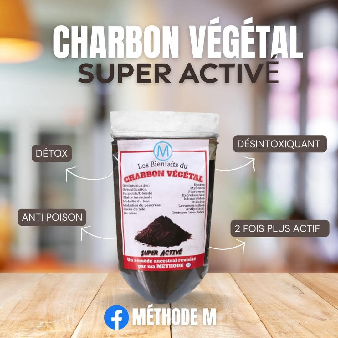 CHARBON VÉGÉTAL SUPER ACTIVÉ